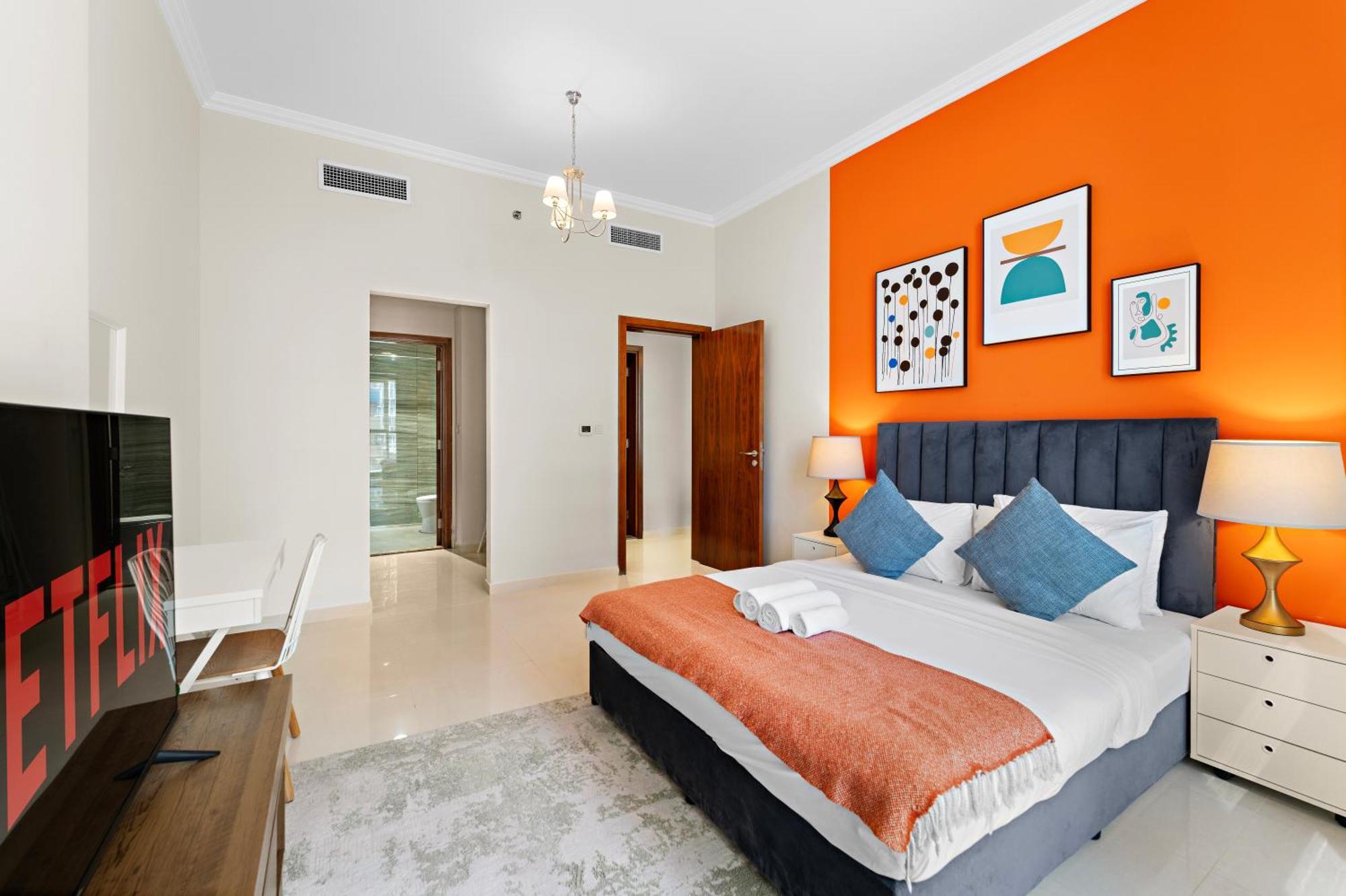 Chic 1br With Pool And Gym Appartement